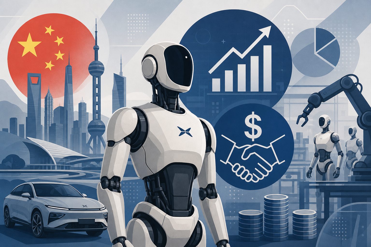 XPengのロボット部門が9億ドル超を調達 評価額63億ドル、年末にヒューマノイド量産へ